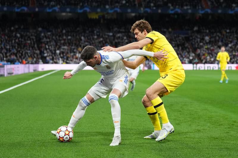 Marcos Alonso 7 - Rattled what he thought was Chelsea’s third goal right footed into the top corner only for VAR to cancel it out when the ball was judged to have touched his hand.

Getty