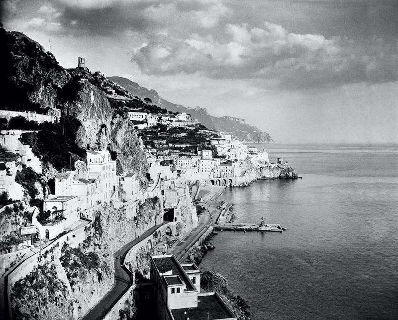 ITALY, circa 1930: The City of Amalfi Seen from the Monastery, circa 1930. (Photo by Gamma-Keystone via Getty Images)