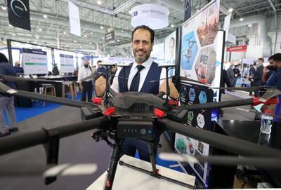 Chief executive and founder of GeoDrones Mohamed Shawky.