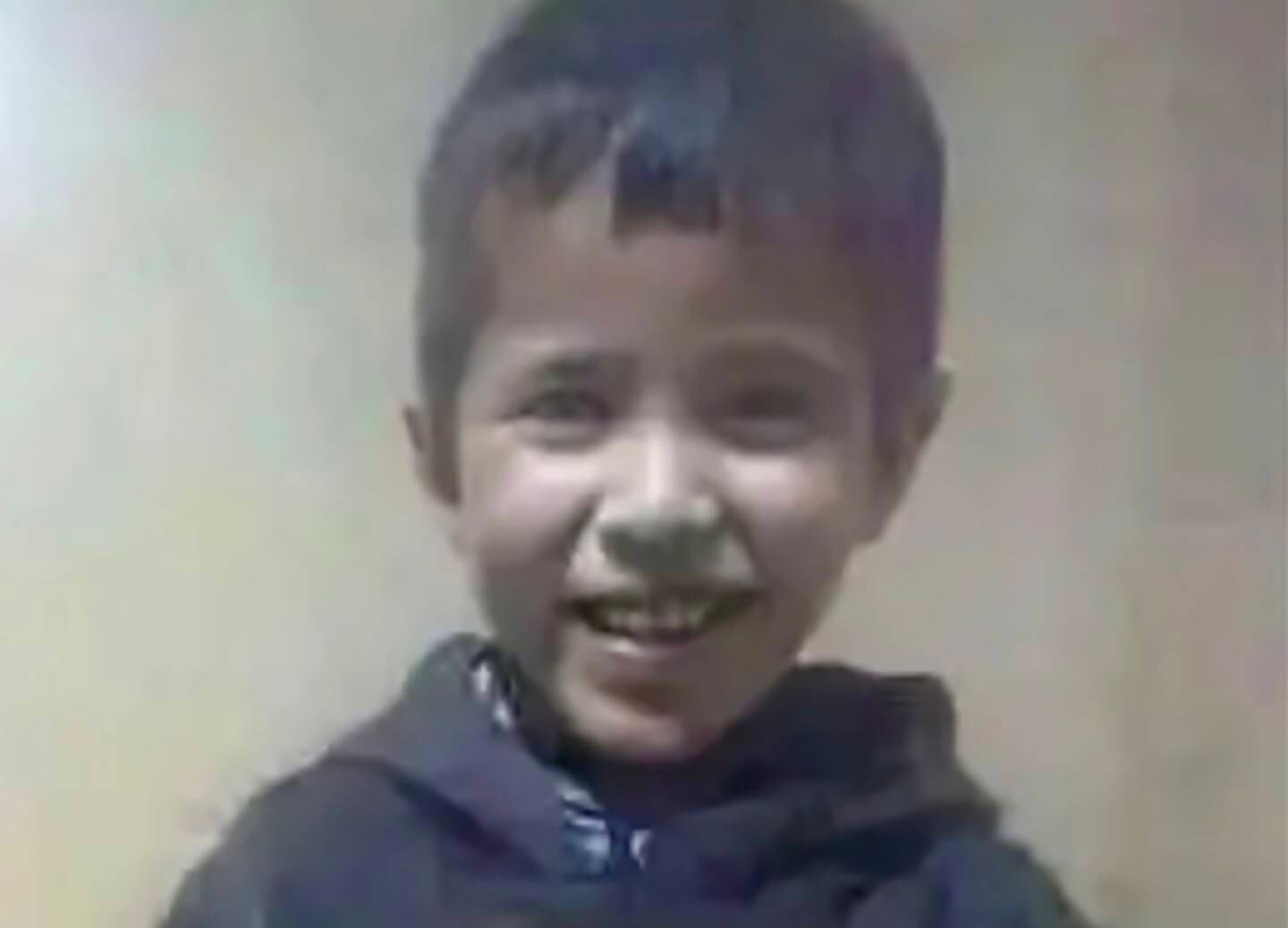 Rayan, the 5-year-old boy who fell into a well in Morocco. Photo: Social media