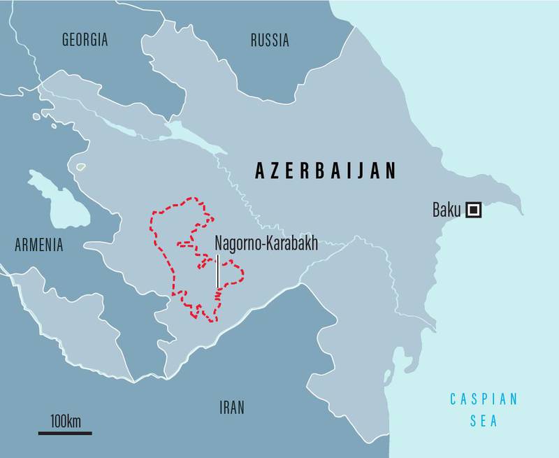 Azerbaijan, Armenia fight over disputed region as tanks destroyed,  helicopters shot down