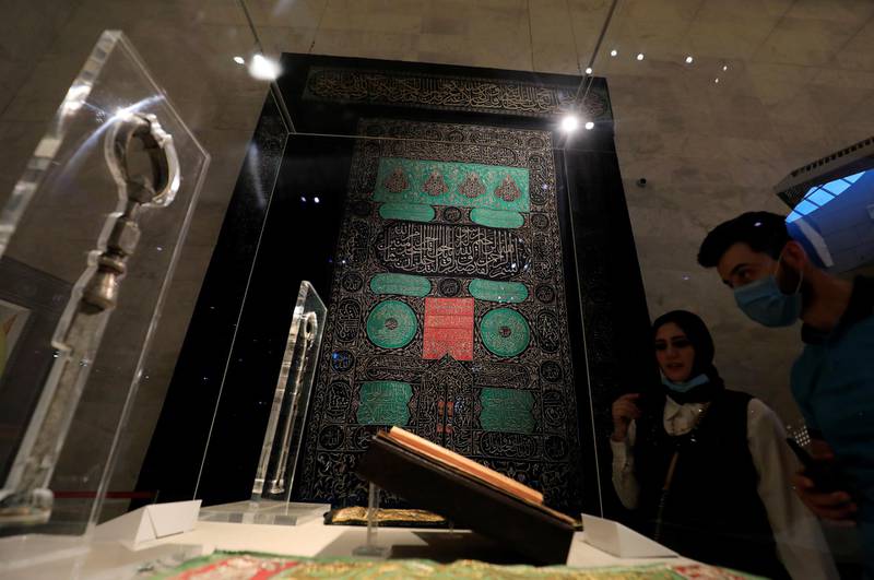 Exhibits in the Islamic antiquities zone. The museum is in Al Fustat, Egypt's ancient Islamic capital. Reuters