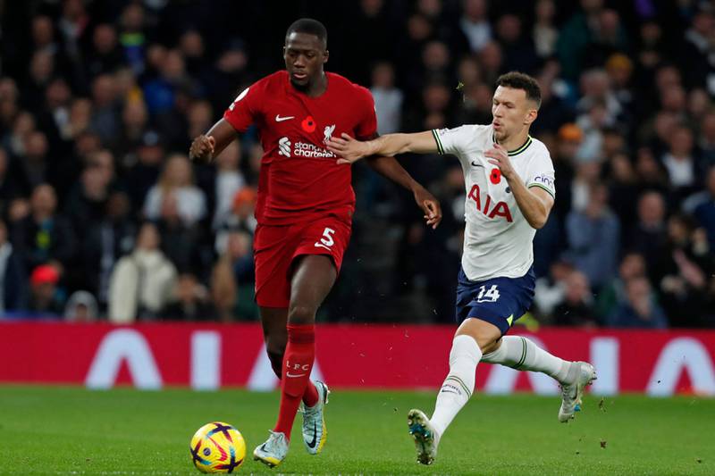 CB: Ibrahima Konate (Liverpool). Solid and assured during a game that contained plenty of nervy moments as Liverpool won at Tottenham to get back on track after successive defeats. AFP