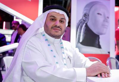 Dubai, April 30, 2019.  Ai Everything show at the Dubai World Trade Centre.--  Dr. Hatem Bugshan, Head of Big Innovation Middle East.Victor Besa/The NationalSection:  NAReporter:   Alkesh Sharma