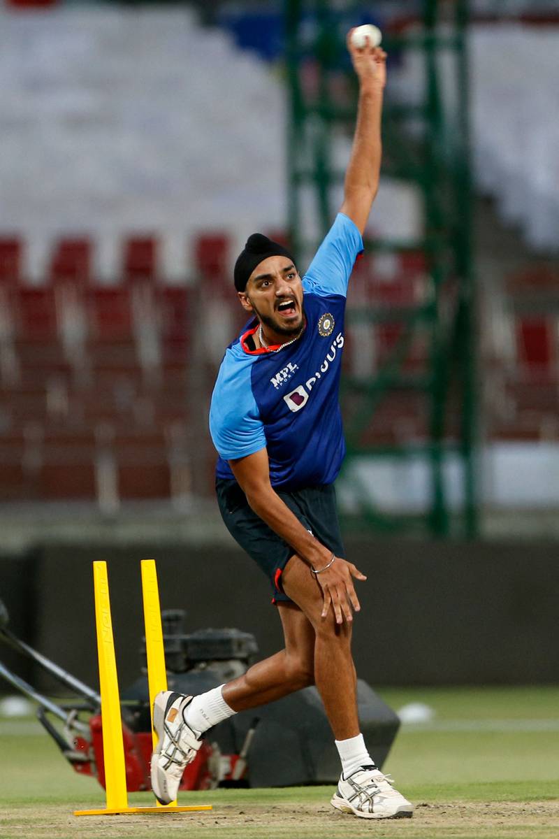 Arshdeep Singh is in the Indian team after a superb IPL. AFP