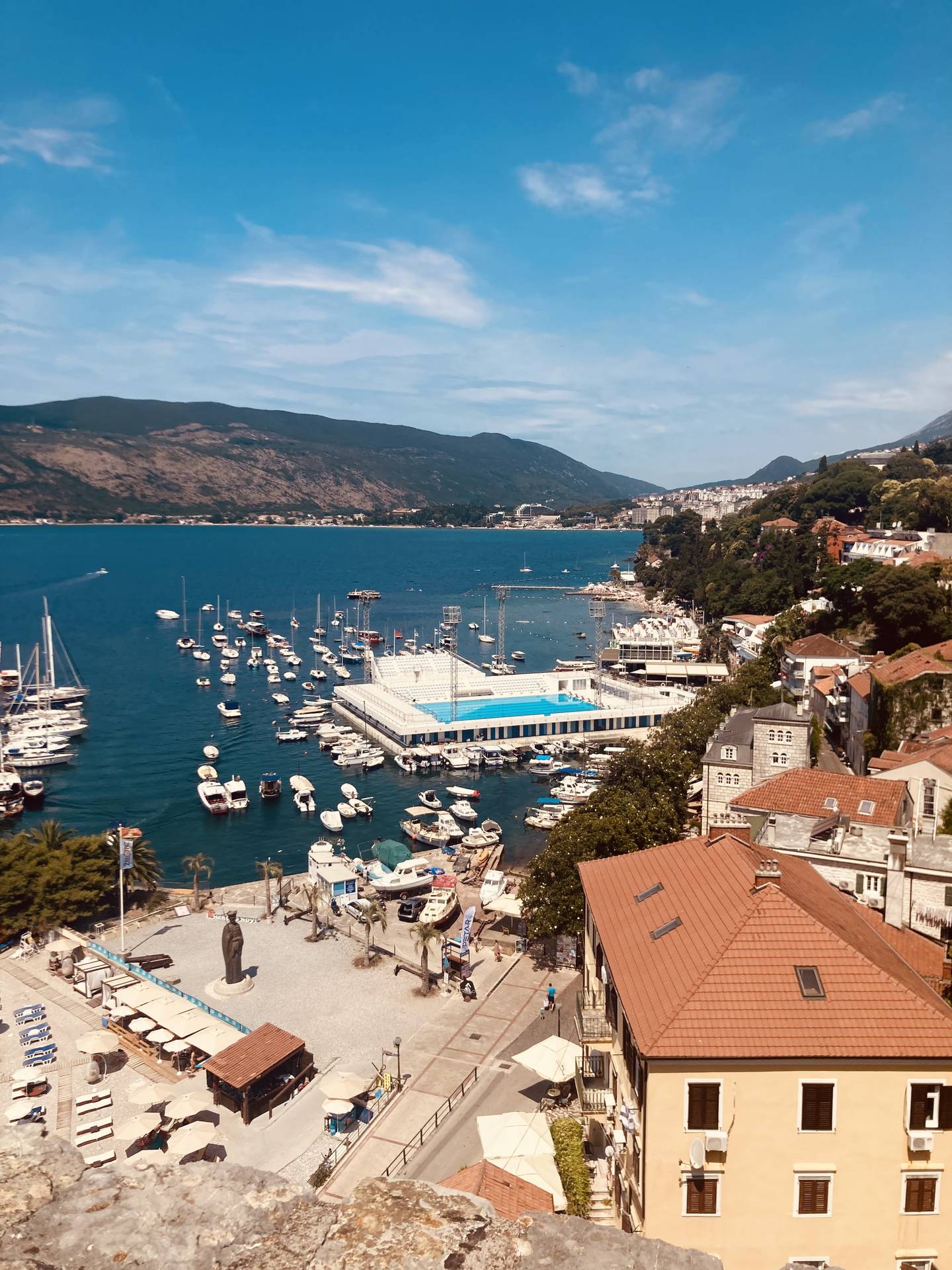 Herceg Novi, the city is deemed Montenegro's sunniest with over 200 days of sunshine per year