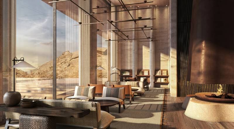 Desert Rock is being designed by Oppenheim Architecture. It will reuse excavated stone to create the resort.