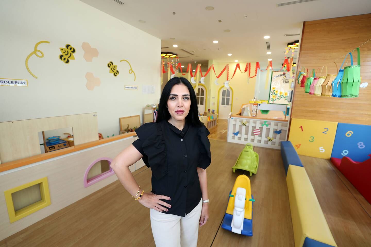 Sally Al Shakarchi wurde Unternehmerin, nachdem sie nach Dubai gezogen war.  Chris Whiteoak / The National