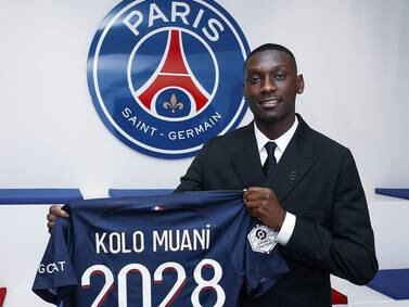 PSG complete their all-French forward line with €90m signing of Kolo Muani 