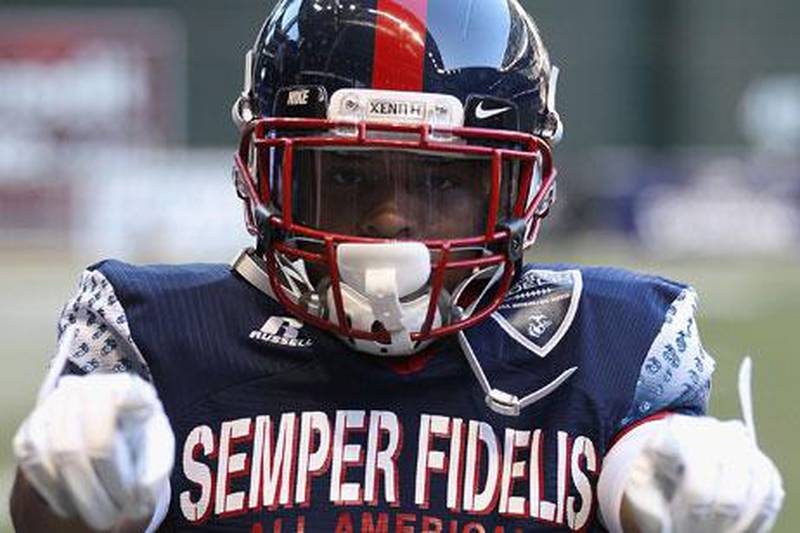 Justin Combs, son of Sean Combs (better known as P Diddy), was recruited by only four universities to play football. Though not considered a top recruit he did play in the Semper Fidelis All-American Bowl for the East Team on January 3, 2012.