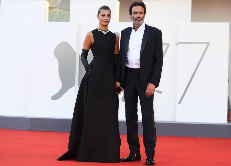 Sveva Alviti and Anthony Delon walk the red carpet ahead of the Opening Ceremony during the 77th Venice Film Festival on September 2, 2020 in Venice, Italy. Getty Images