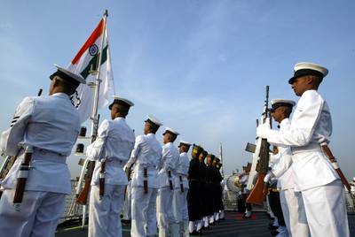 Some of the eight veterans had served for up to 20 years in the Indian Navy. Reuters