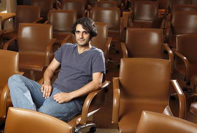 Nawaf Al Janahi, 34, Director of the Emirate film SeaShadow. Antonie Robertson / The National