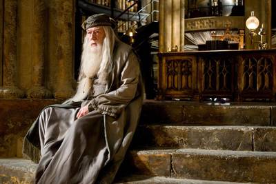Gambon appeared in six of the eight Harry Potter films. AP 