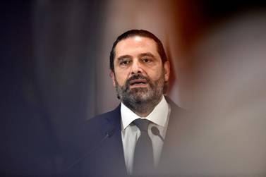 Just last week, Saad Hariri had presented a vague reform package last week that was rejected by the protesters. EPA