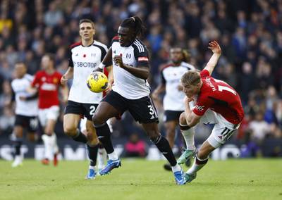 Nigerian international was solid at back for Fulham who dealt relatively easily with United’s attacking threats only for team to concede awful defensive goal at the death. Reuters