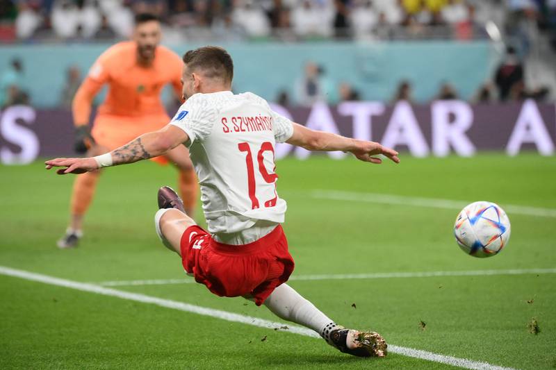 Sebastian Szymanski - 6, Good press to put Lloris under pressure and did brilliantly to get back and get the ball away from Mbappe as he set himself to shoot. There were times where he lost the ball too easily. AFP
