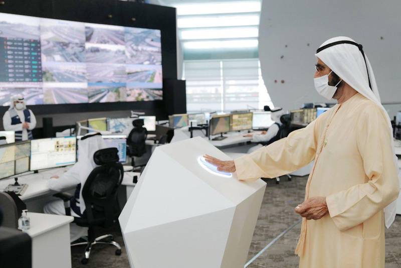 The traffic centre is one of the biggest and most sophisticated in the world.
