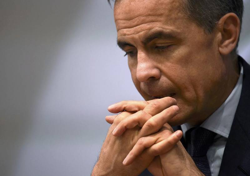 Governor of the Bank of England Mark Carney issued a stark warning to the UK cabinet on the risks of a no-deal Brexit. Reuters