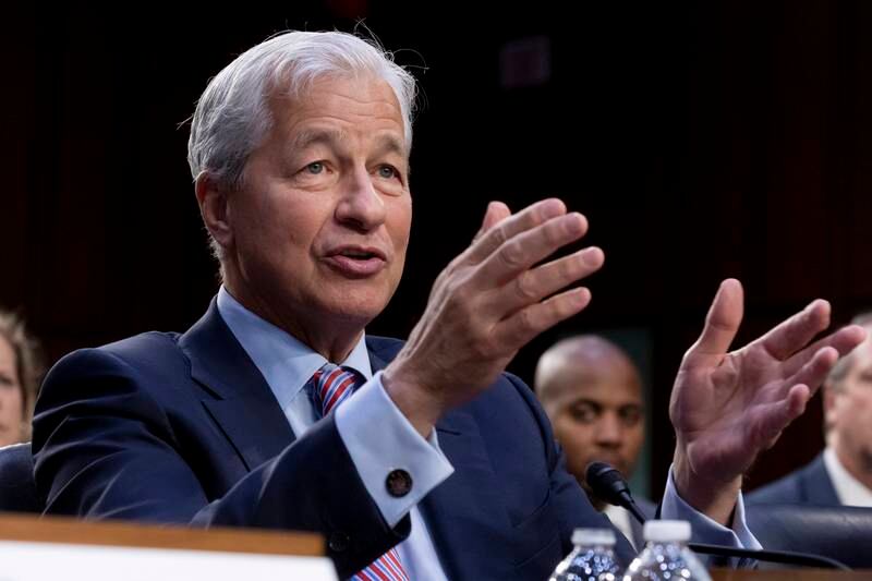 JP Morgan chief executive Jamie Dimon said that the US is heading towards a recession in 2023. EPA