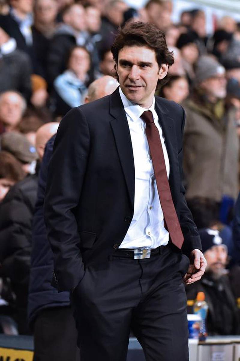 Middlesbrough's Spanish manager Aitor Karanka arrives for the English Premier League football match between Tottenham Hotspur and Middlesbrough at White Hart Lane in London, on February 4, 2017.Tottenham won the game 1-0. / AFP PHOTO / OLLY GREENWOOD / RESTRICTED TO EDITORIAL USE. No use with unauthorized audio, video, data, fixture lists, club/league logos or 'live' services. Online in-match use limited to 75 images, no video emulation. No use in betting, games or single club/league/player publications.  /