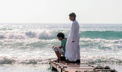 A scene from Dolphins. Director Waleed Al Shehhi won the $100,000 IWC Award at Diff in 2013 for promising filmmakers. Courtesy Diff