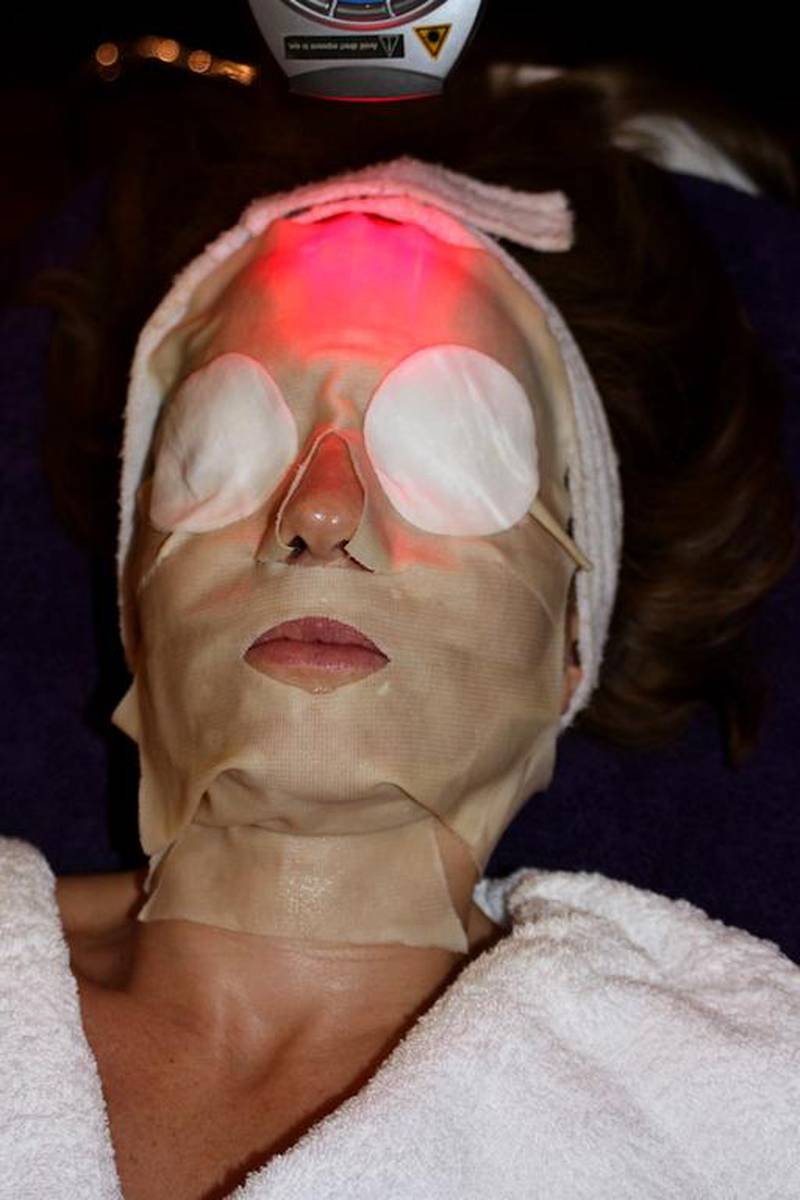 The Placenta Diamond Facial is offered at Biolite Skin Clinic in Dubai. Courtesy Kerry Baggott