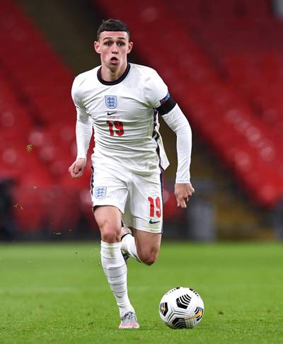 Phil Foden (Manchester City). Caps: six. Goals: two. PA