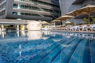 9. Enjoy a chilled stay with spa access at Conrad Abu Dhabi Etihad Towers, with rates from Dh1,100. Photo: Hilton