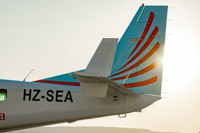 Red Sea Global said its seaplanes, operated by subsidiary Fly Red Sea, will run on sustainable aviation fuel as part of its environmental conservation efforts. Photo: Red Sea Global