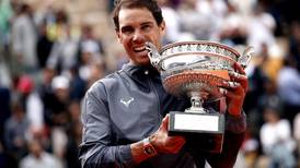 Rafael Nadal closing in on Roger Federer after beating Dominic Thiem to win 12th French Open title