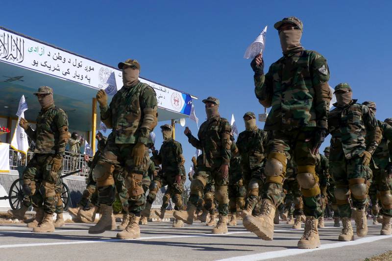 The Taliban said almost 3,000 members had been dismissed over accusations of abusive practices. AFP
