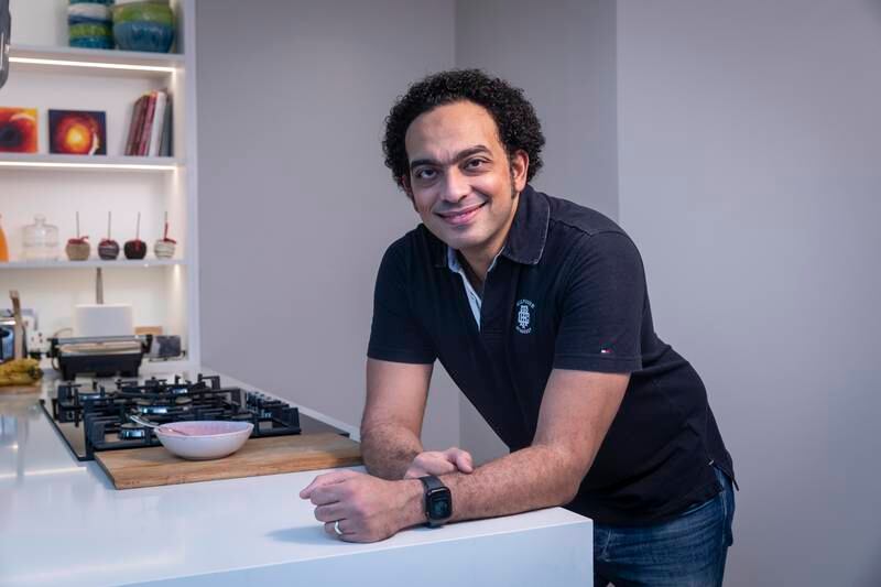 Amr Kinawy says he doesn’t spend on flashy, status-related products, but does not hesitate to spend to make his life better, happier and easier. Antonie Robertson / The National