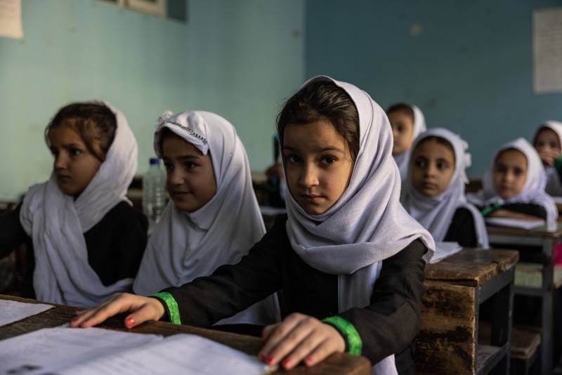 When the Taliban were in power from 1996 to 2001, girls and women weren’t allowed to go to school and could barely leave their homes.