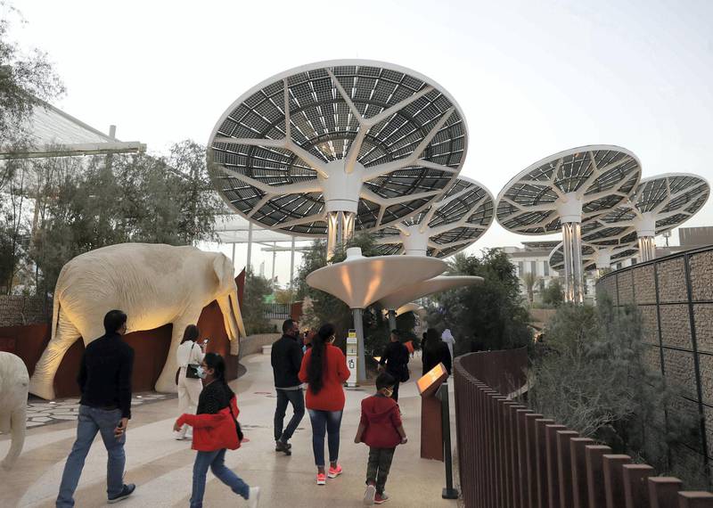 Dubai, United Arab Emirates - Reporter: Ramola Talwar. News. ExpoÕs Sustainability Pavilion opens to the public. Dubai. Thursday, January 21st, 2021. Chris Whiteoak / The National