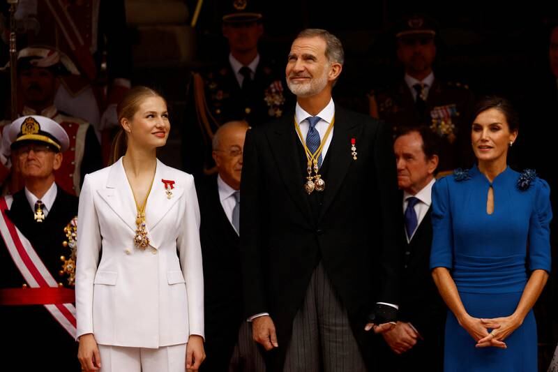 King Felipe's sweet words to daughter Princess Leonor on her 18th