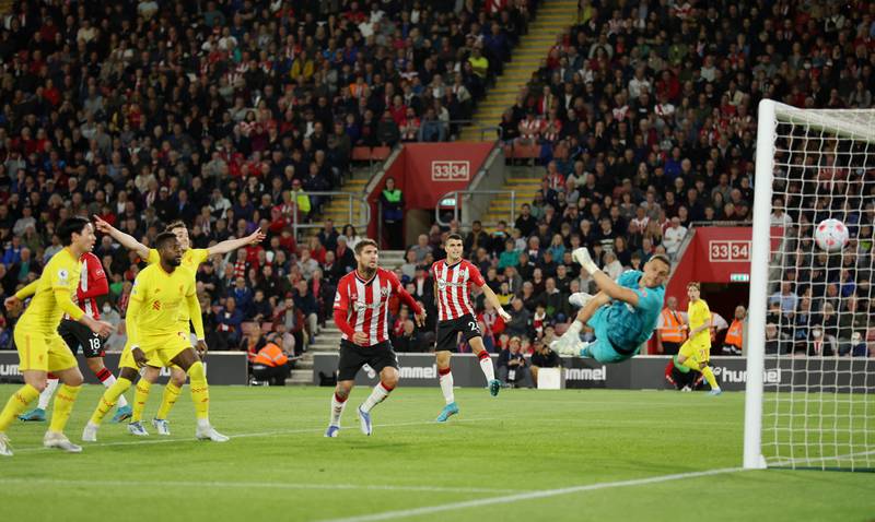 SOUTHAMPTON RATINGS: Alex McCarthy – 5. The 32-year-old was playing his first game this year and looked rusty. He should have done better at the near post for the equaliser but had no chance for the winning goal. Reuters