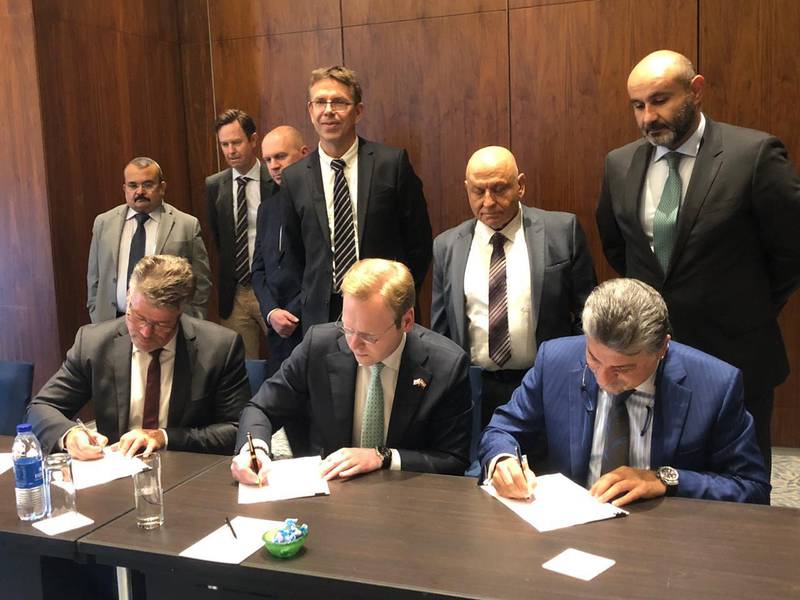 Basrah Gas Company Signing with Shamara Holding