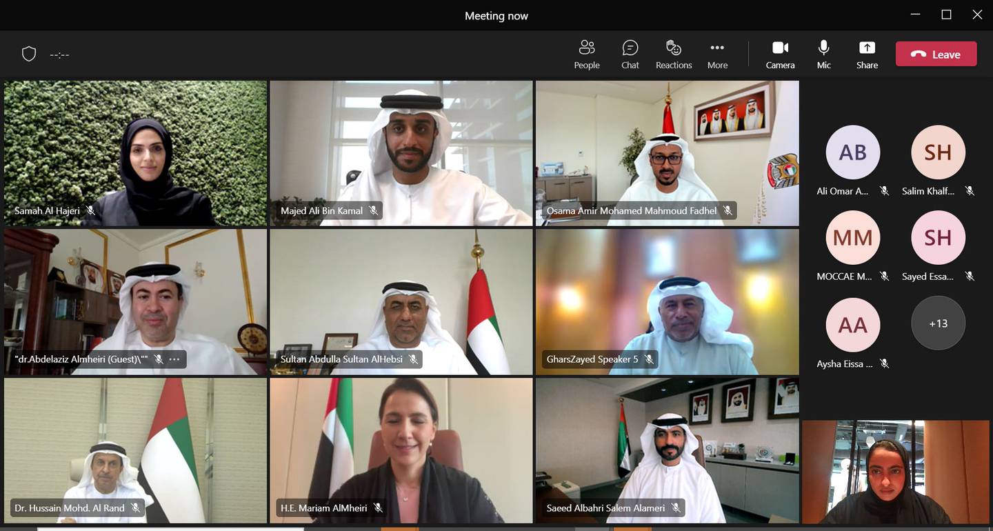 The Emirates Food Security Council examined global food security challenges and their local repercussions during its first meeting of 2022. Photo: Emirates Food Security Council|1440x0