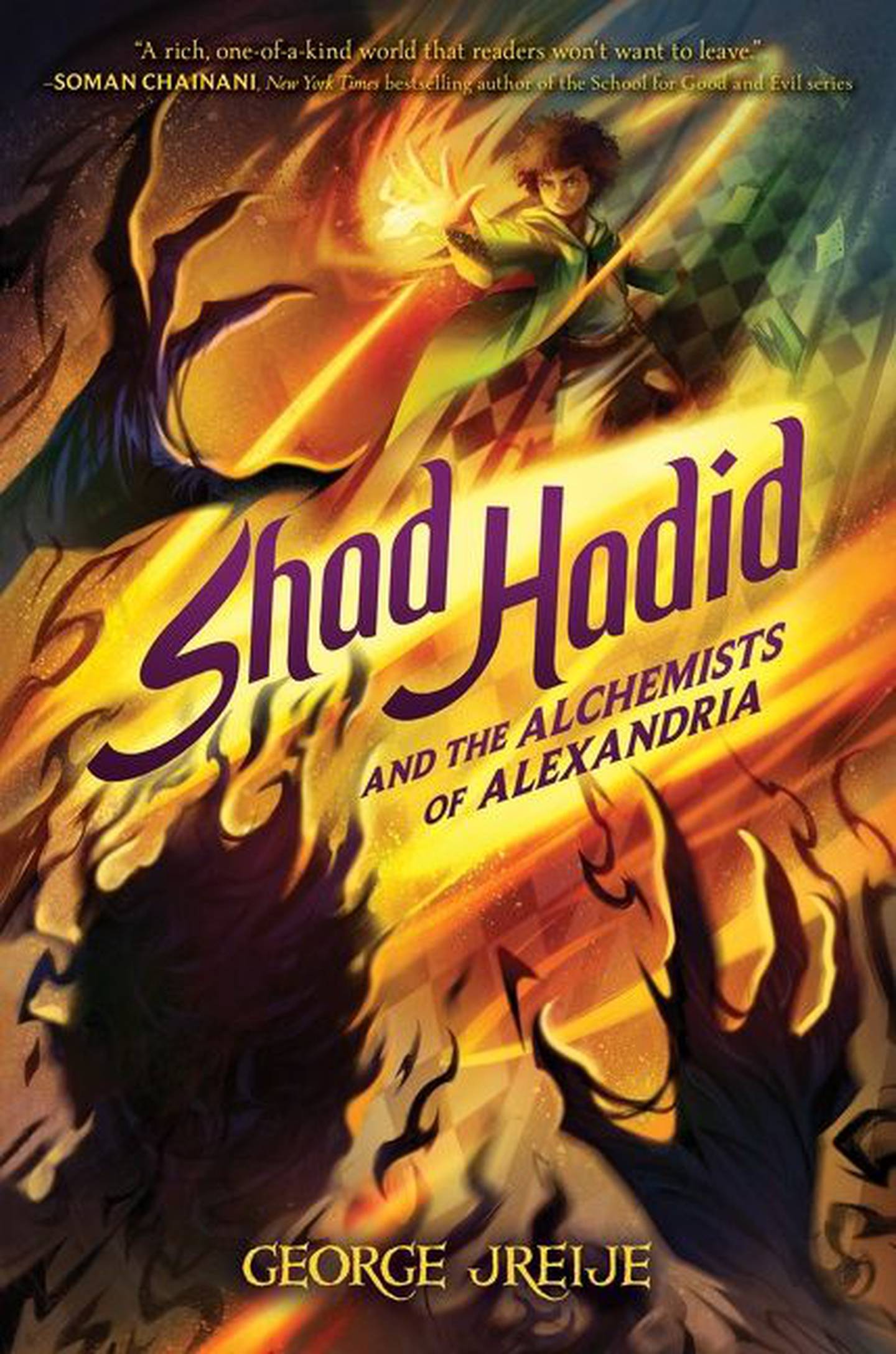 'Shad Hadid and the Alchemists of Alexandria' is Lebanese American George Jreije’s debut novel. Photo: Harper Collins