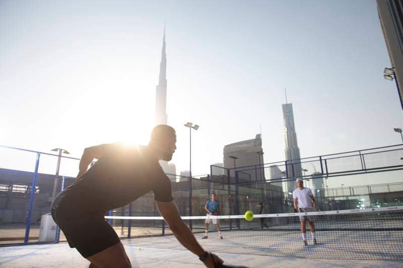 Zabeel Sports District is home to five padel courts, two basketball courts, two volleyball courts, four covered badminton courts and a cricket pitch with safety nets