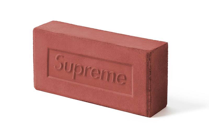 American brand Supreme sold bricks for $30 each. Photo: Supreme