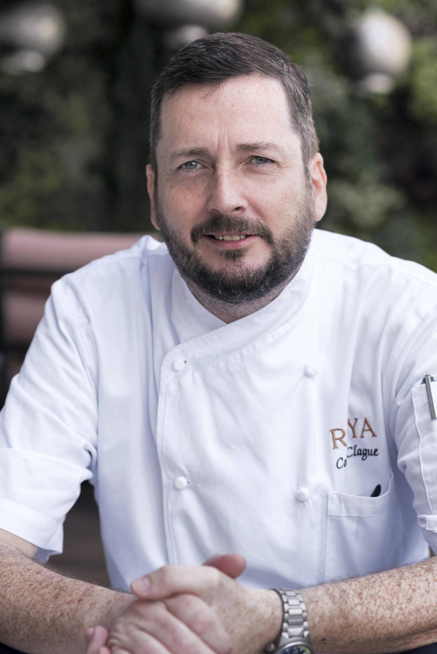 Colin Clague is executive chef at Ruya Dubai