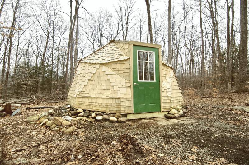 Connecticut: Geodesic Dome in the Woods, Bethlehem
