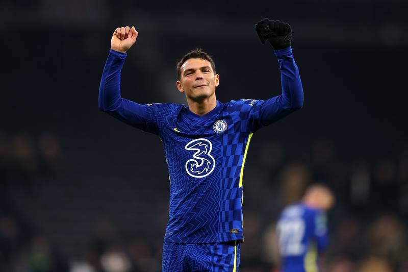 SUB: Thiago Silva (Christensen, 66) 6 – Brought on after 66 minutes to strengthen up his side after a spell of Tottenham pressure, marking his return from isolation. Getty Images