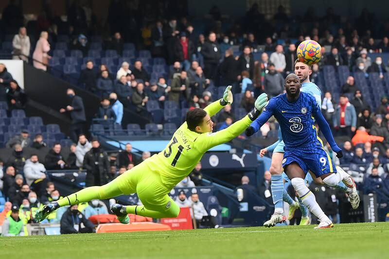 MANCHESTER CITY PLAYER RATINGS: Ederson – 7. Rarely called into action but pulled off a strong save to deny Lukaku early in the second half. Getty Images