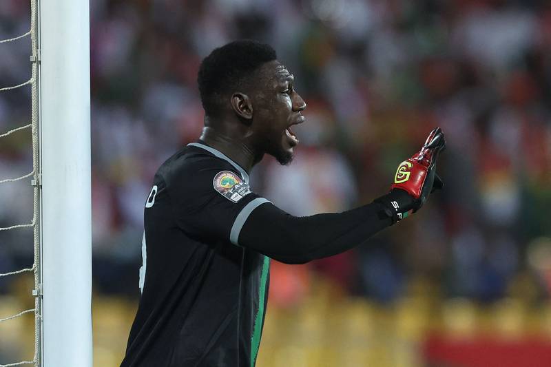 BURKINA FASO PLAYER RATINGS: Herve Koffi – 6. Bravely challenged for the ball in the air to punch away but took an elbow in the process that saw him forced off through injury. AFP