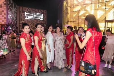 DUBAI, UNITED ARAB EMIRATES - OCTOBER 01, 2018. Meraas has launched ‘Hala China’, in collaboration with Dubai Holding, and DXB Entertainments. ‘Hala China’ will aim to showcasing Dubai and the UAE to Chinese tourists. "Hala China" has announced that the first Chinese Film Week in Dubai will commence on October 1, with a programme that includes the screening of some of China's most popular blockbusters in the emirate. (Photo by Reem Mohammed/The National)Reporter: Section:  NA