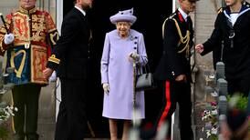 Queen Elizabeth II attends armed forces loyalty parade in Edinburgh