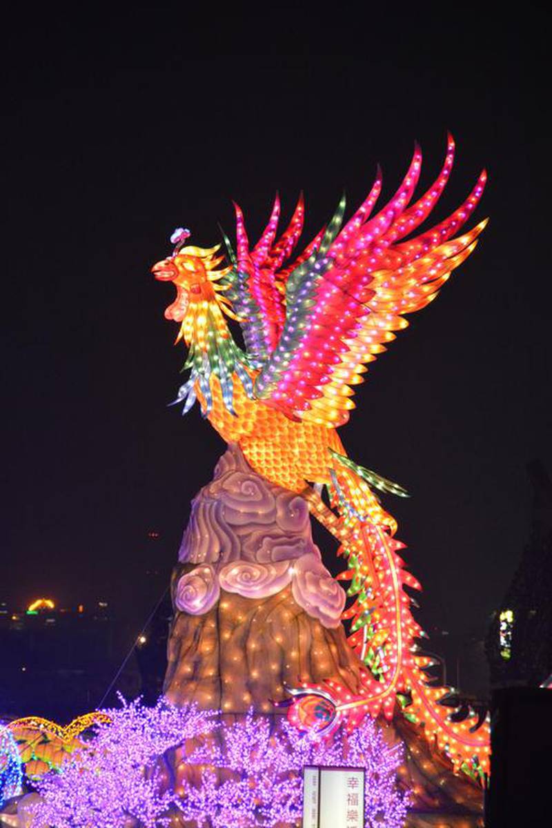 A giant lantern at Taichung Lantern Festival 2015. Photo by Rosemary Behan